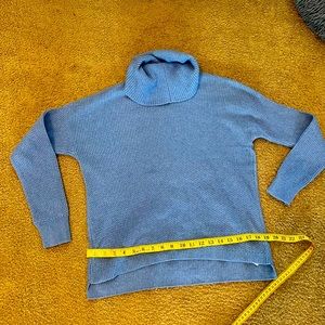 Madewell convertible, cowl neck cornflower, blue size medium.